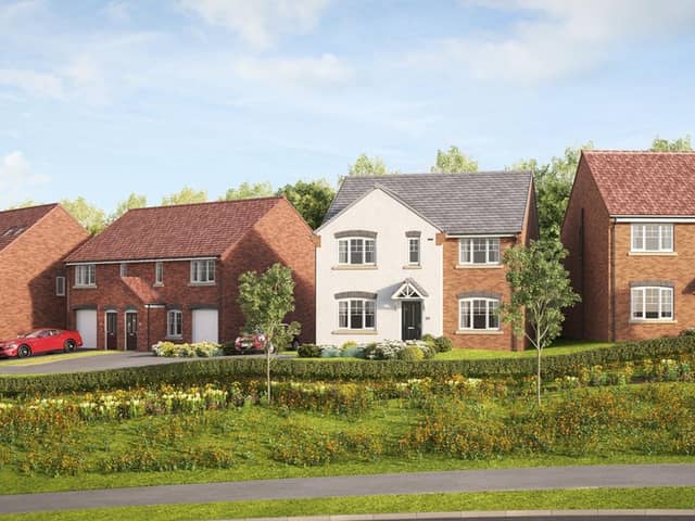 Avant Homes has purchased the Lynncroft site in Eastwood to deliver 107 new-build homes. Above is a CGI of what the new homes could look like.