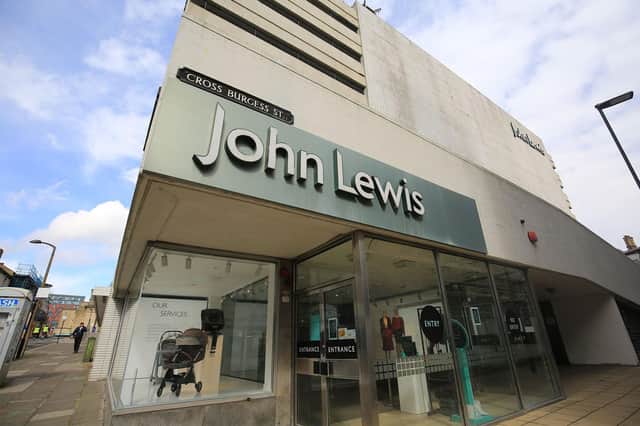 John Lewis in Sheffield City Centre closed six months ago. Picture: Chris Etchells