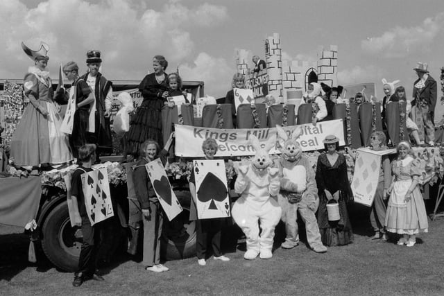Can you recognise anyone on this float?