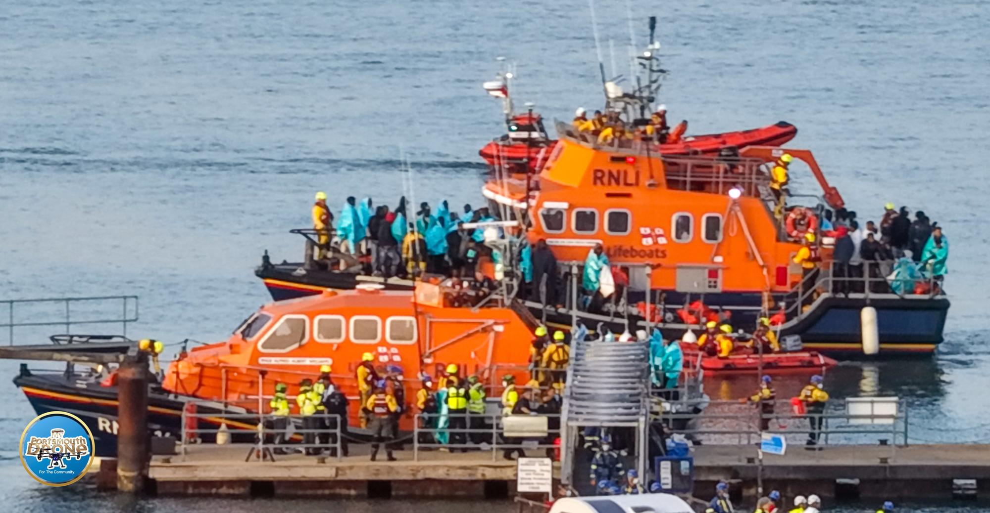 Small boat arrivals fall to six year low - John Healey welcomes new figures