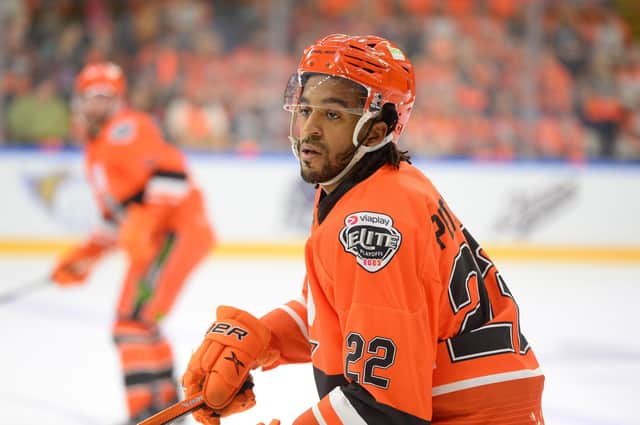 Canadian Matt Petgrave, 31, played more minutes than anybody else in orange, during the 2-3 defeat to Cardiff Devils