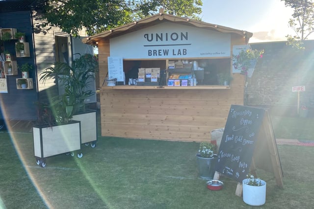 Edinburgh speciality coffee Union Brew Lab's hut at Neighbourgood offers visitors the chance to try their meticulously brewed single-origin coffee