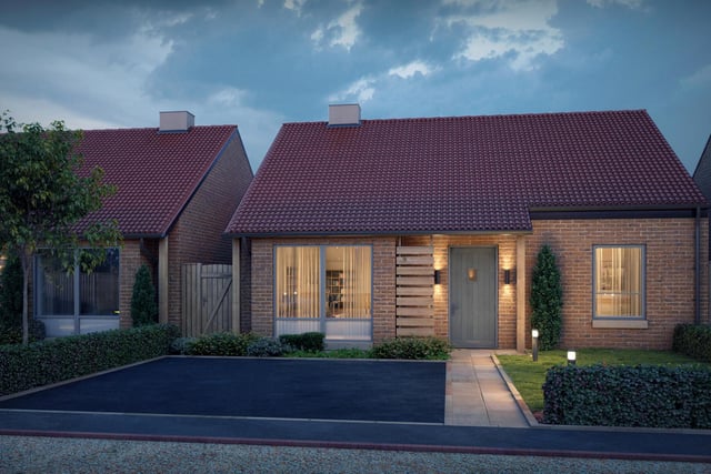 The Gadwell is a two bed detached bungalow with prices starting at £179,950.