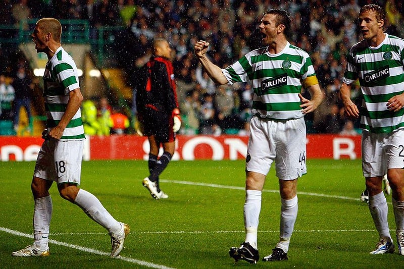 A year later, the Hoops did it again, this time claiming the scalp of reigning European champions AC Milan. Scott McDonald was the hero of the hour, with his last gasp winner edging an enthralling encounter. 

(Photo by Jeff J Mitchell/Getty Images)