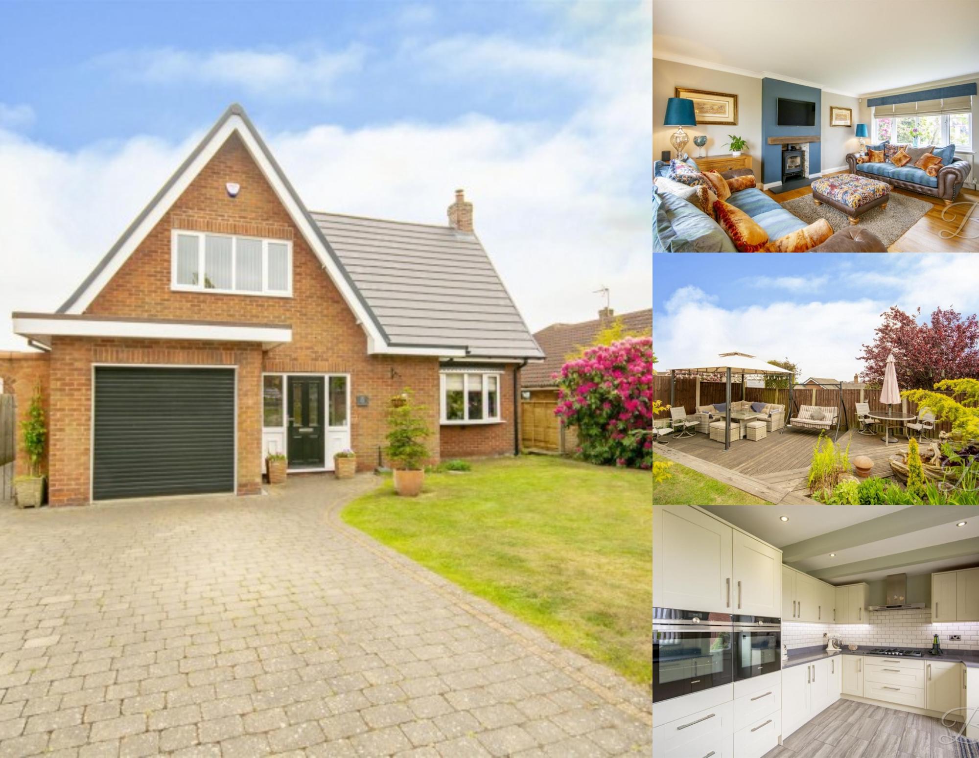 The three bedroom house on Lansdowne Avenue, Mansfield, in Berry Hill, has a open plan living come dining room, “superb” kitchen and a well maintain spacious garden.