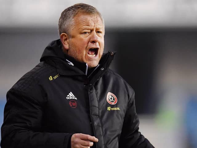 Sheffield United boss Chris Wilder. Picture: Justin Setterfield/Getty Images