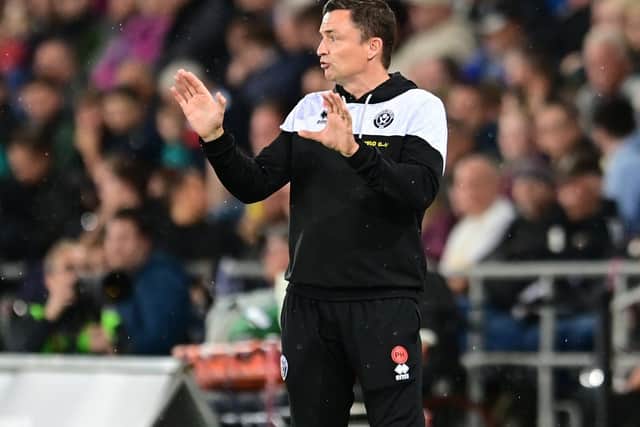 Paul Heckingbottom has steered Sheffield United to the top of the Championship table: Ashley Crowden / Sportimage