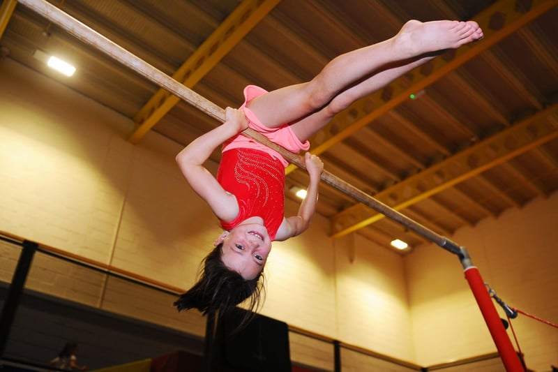 There is plenty of equipment to get in a spin over at the Carron Gymnastics Centre