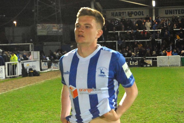 Shelton keeps his place in a midfield three for Pools. Picture by FRANK REID