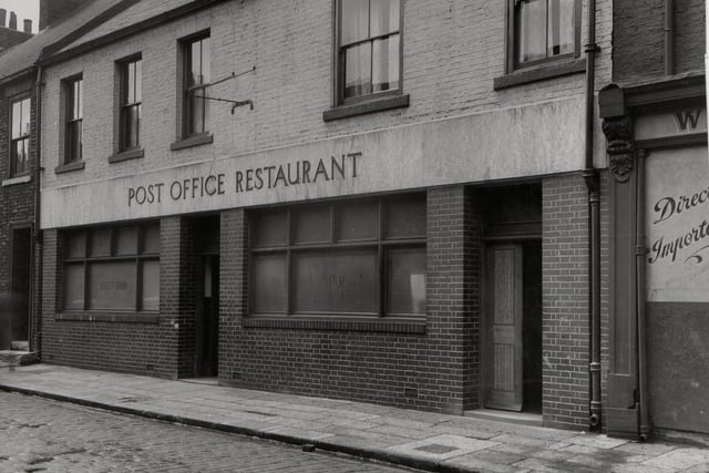 The Post Office Restaurant - which later become the Windsor Castle - was closed and demolished in the early 2000s and was in Nile Street. It had previously been known as the Criterion and first opened in 1853.