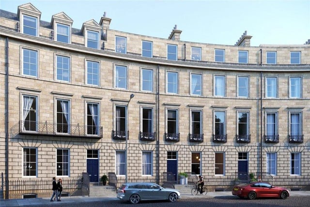 Part of three A-listed Georgian townhouses designed in 1822 by well-known architect James Gillespie Graham, this property is part of a conversion 31,000 square foot conversion of the former French Consulate in Edinburgh's New Town.
The building used to provide diplomatic services to Scotland's French community after the end of the Second World War ( Photo: Rettie).