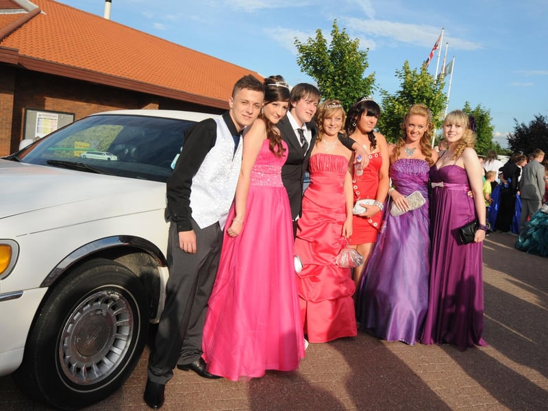 Meden School year 11 prom from 2010, held at Mansfield Civic Centre.