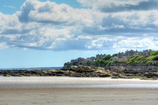 St Andrews West Sands - ranking as number six on the list - extends for almost two miles of uninterrupted sand backed with dunes. This beach is iconically known for the opening scenes of the film Chariots of Fire (Photo: Shutterstock)