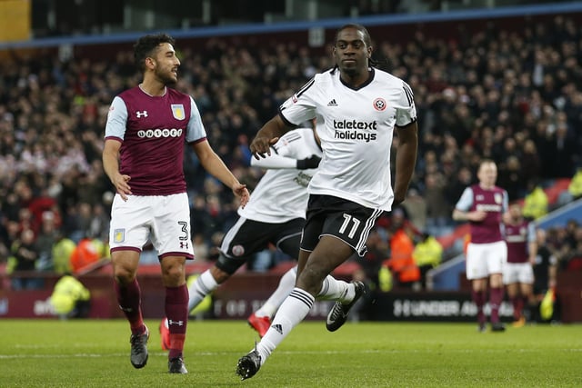 A nightmare start for the Blades saw them go 2-0 down inside nine minutes in a cauldron-like atmosphere at Villa Park. But Clayton Donaldson pulled one back in the 12th minute, and capitalised on a mistake from Mile Jedinak to earn a point midway through the first half