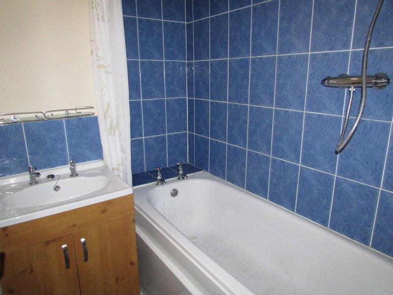 The flat is on sale for £90,000.