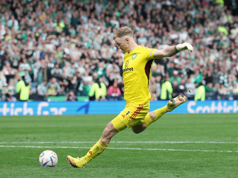The ex-England goalkeeper will hope to end his playing career on a high by winning the domestic double with the Hoops. The 37-year-old has already confirmed his retirement this summer, meaning Celtic will require a new number one next season.