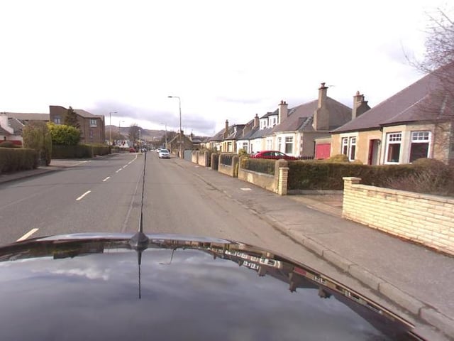 Introduction of bus lane on Captain’s Road westbound approach to Kaimes Crossroads