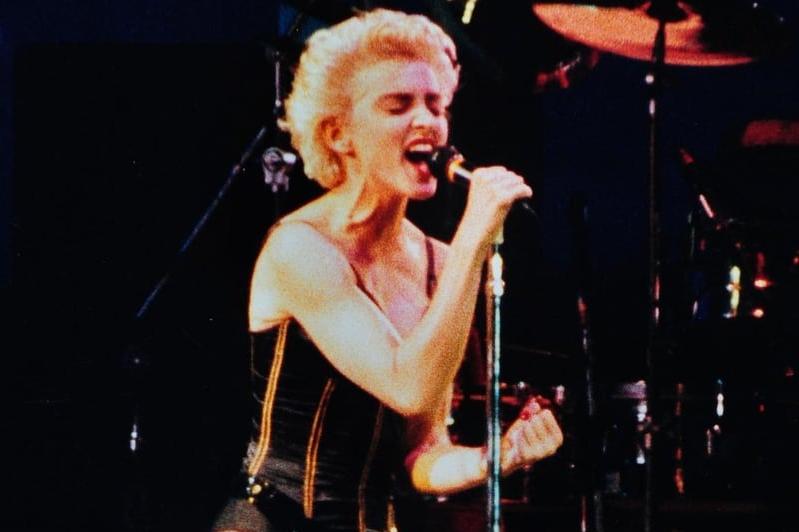 Madonna took to the stage to open the European leg of her Who's That Girl World Tour at Roundhay Park in August 1987. More than 73,000 fans came to see the Material Girl singer. 