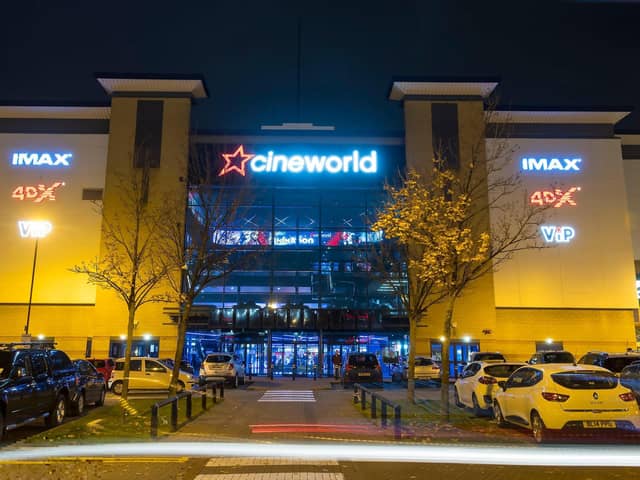 Cineworld branch in Sheffield