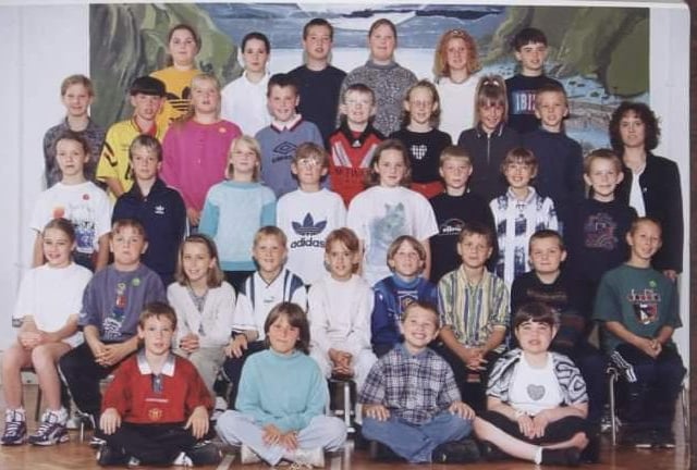 Taken in the mid nineties - spot anyone you know?