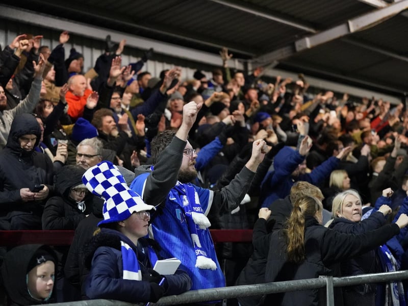 Away games played: 21.