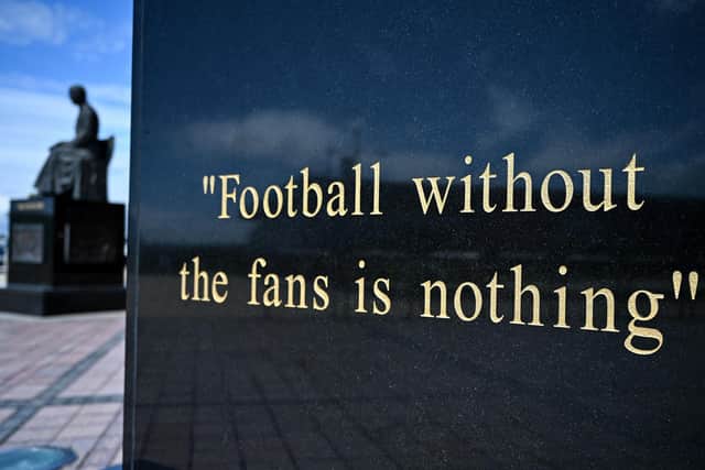Football revels in the circulation of statements such as 'football without fans is nothing'. But leaked plans over 'Project Big Picture' show that, in the main, it's all just words.
