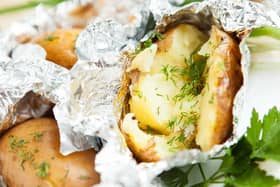 Historically, in the mid-19th century, jacket potatoes were sold on the streets by hawkers during the autumn and winter months