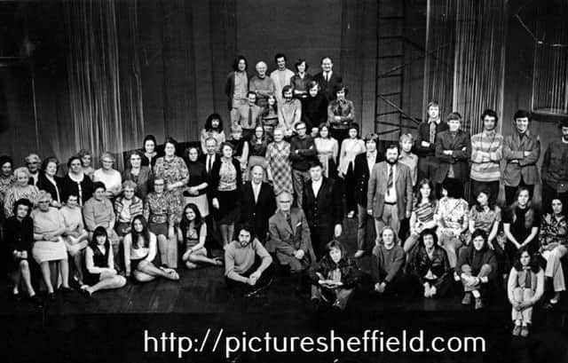 The full Company and staff of The Crucible Theatre, November 1971
The Star, November 1971