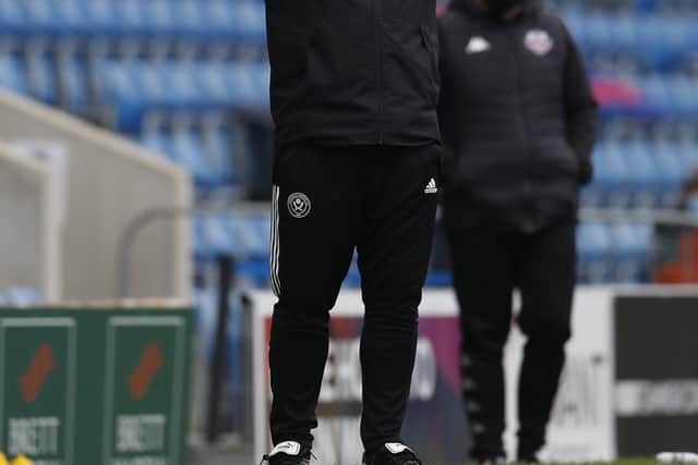 Sheffield United Women manager Neil Redfearn.