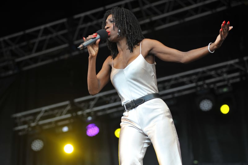 Heather Small brings the final South Tyneside Summer Festival's Sunday concert to a close at Bents Park in 2018.