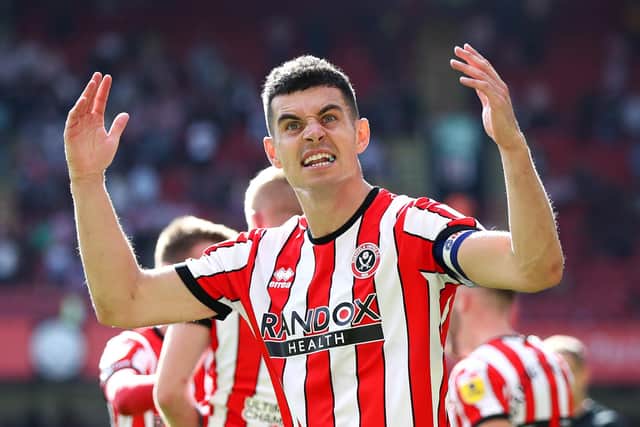 John Egan of Sheffield United is desperate to get to an FA Cup semi-final: George Wood/Getty Images