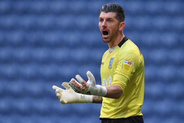 Keiren Westwood missed Sheffield Wednesday's 1-0 win over Derby with a groin injury.