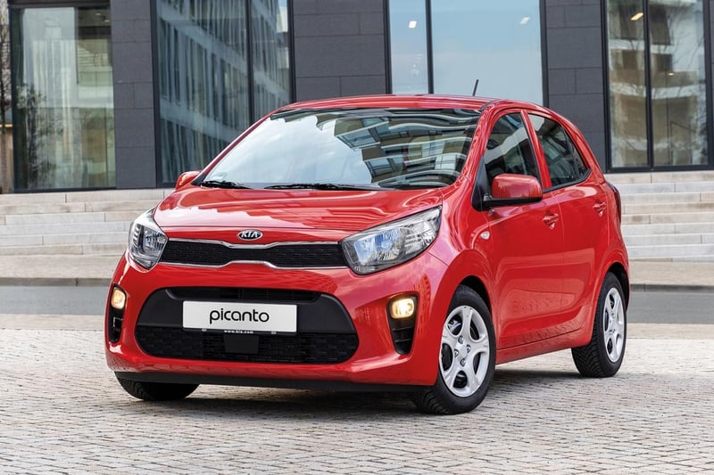 The Picanto is the smallest car in Kia’s line-up but manages to feel like a much bigger vehicle thanks to its decent build quality, comfortable interior and solid on-road manners. At its entry price the ‘1’ trim lacks the big-car tech of fancier versions but its 1.0-litre engine is punchy enough and returns nearly 59mpg, and the basic package is a strong one, backed by a seven-year warranty.