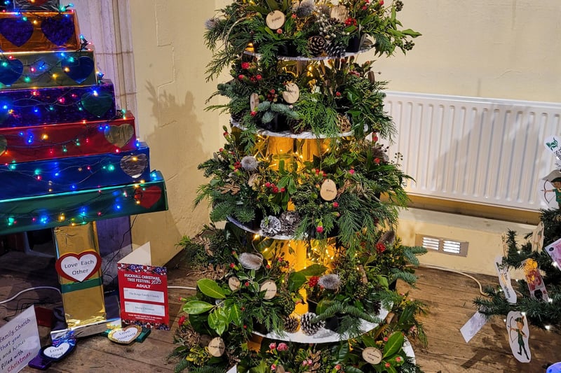 The U3A tree entered into the festival