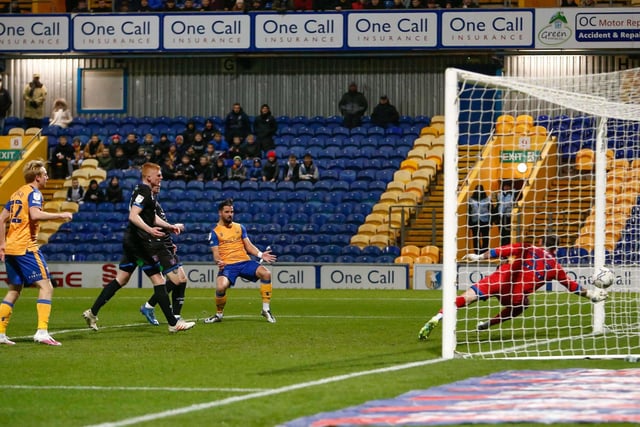 Stephen McLaughlin heads the Stags into an early lead.