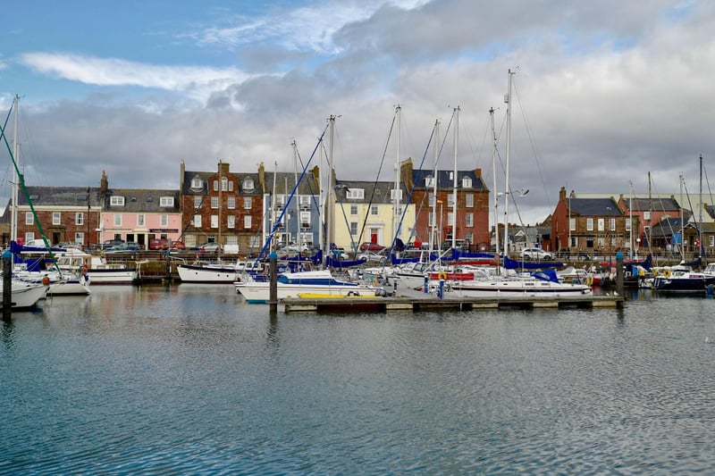 A house in Angus, including the fishing town of Arbroath, now averages a price of £115,800 - up 4.8 per cent.