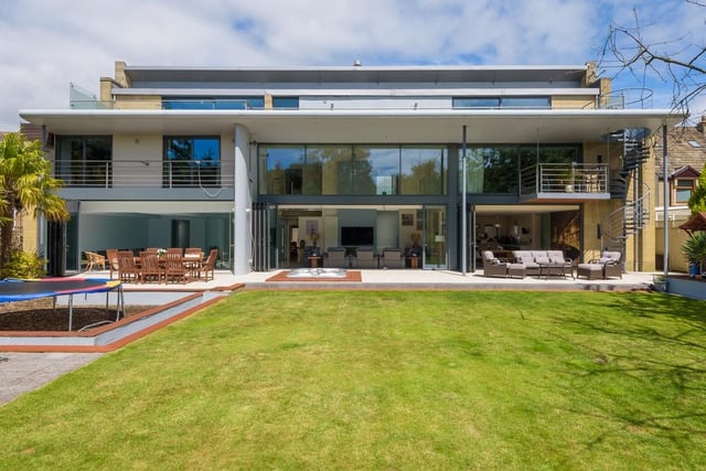 This stunning modern property has been on the market for a few weeks and has a guide price of a massive £1,900,000.