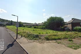 The Warden Street/Castle Avenue site was home to derelict housing before the site was cleared.