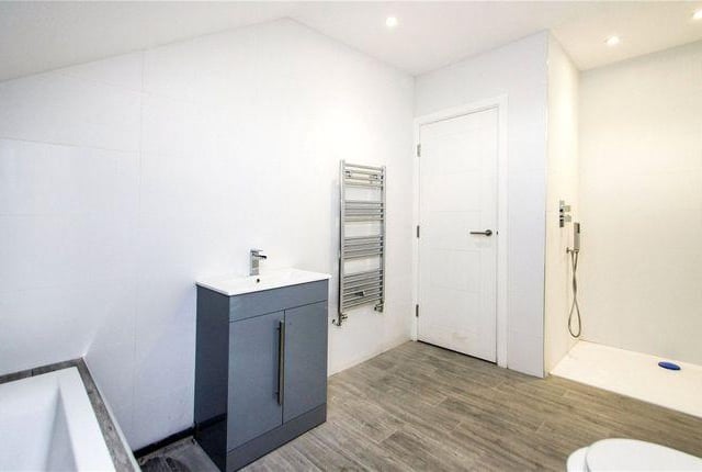 The family bathroom also has a large separate shower.