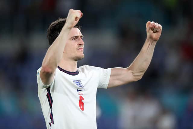 Sheffield's Harry Maguire was named in the Euro 2020 team of the tournament (pic: Nick Potts/PA Wire)
