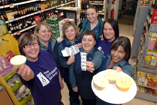 Staff at the Middlegate Co-op store in Hartlepool held a charity day for the Children's Society in 2008. Pictured are Jill Walker, Kelly Storer, Lesley Cawley, Gillian Bradley, Danielle Jones, Gail Adams and Kim Pattison.