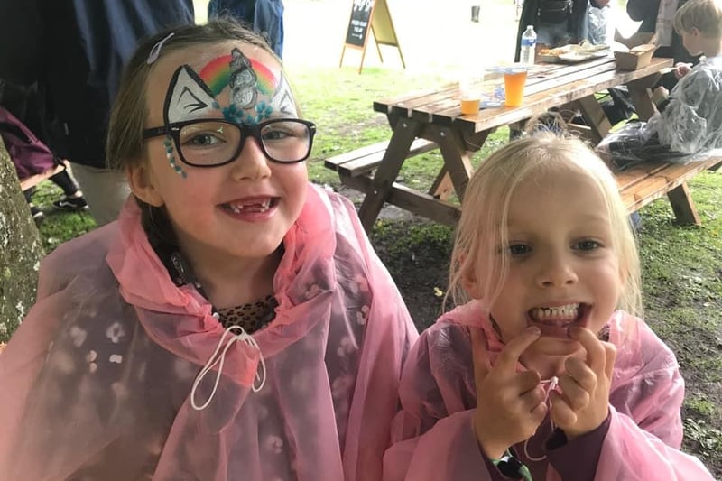 Young festival goers having fun. Photo shared with us by Jayne Wilson