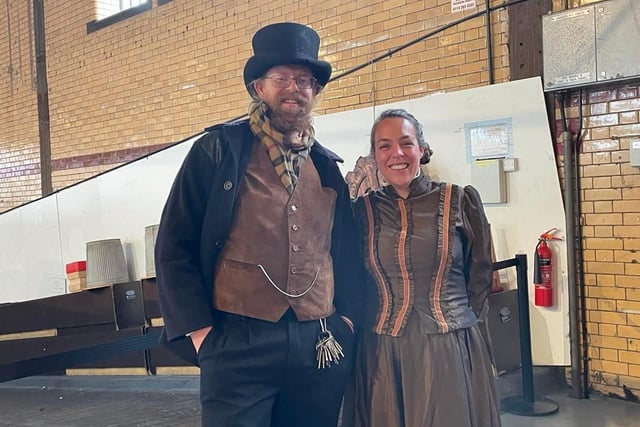 Visitors to the Kelham Island Museum's popular event were entertained by those in traditional Victorian dress.
