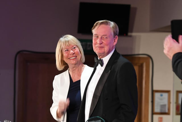 John and Irene Hays won the Overall Business of the Year prize at the Sunderland Echo Portfolio Awards in 2019.