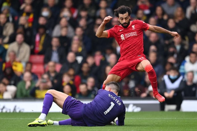 Mohamed Salah's agent jetted into England for talks with Liverpool over a new £500,000-per-week deal over the weekend, but the two parties are still 'well apart' on an agreement. (Mirror)

(Photo by Justin Setterfield/Getty Images)
