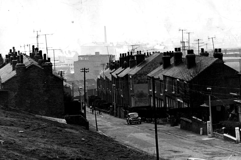 Before - Parkwood Springs in the 1970s, not long before the houses were demolished