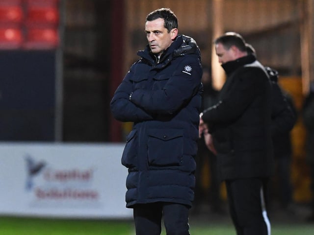 Hibs boss Jack Ross says he will stand by the two players sent off in the loss to Ross County but that may change once he has had a look at the respective red cards. Christian Doidge was sent off for an aerial challenge, while Martin Boyle was dismissed for dissent after the match. Ross said: “I just thought his performance was very inconsistent from minute one. But I will repeat again, if the red cards were deserved then we can’t be that ill-disciplined.” (The Scotsman)
