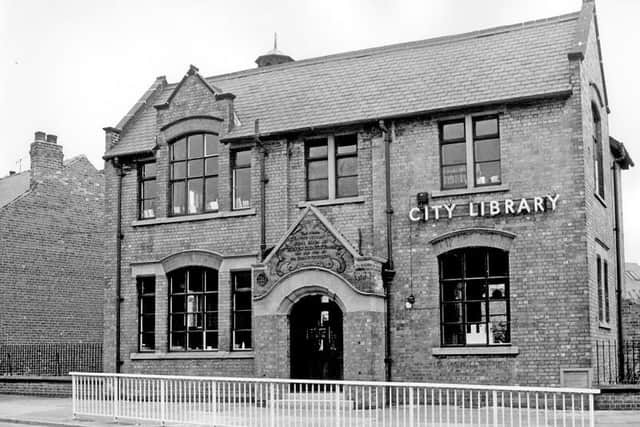 Tinsley Branch Library, Bawtry Road in 1970.