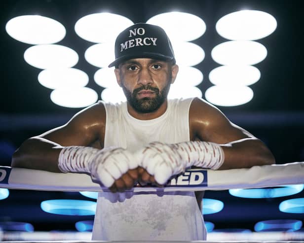 Kid Galahad during the Media Workout ahead of his fight against Kiko Martinez. Picture By Mark Robinson Matchroom Boxing