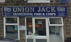 Union Jack, Chatsworth Road, B rampton,  Chesterfield, S40 3BQ. Rating: 4.6 out of 5 (based on 190 Google reviews) "Good priced lunch time specials. Good portions, fish batter softer not overly crispy/crunchy. Good fish and texture."